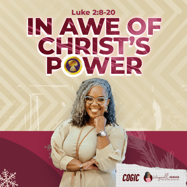 #TSSGNotes – 📚🙌🏽❤️ In Awe of Christ’s Presence – December 15, 2024