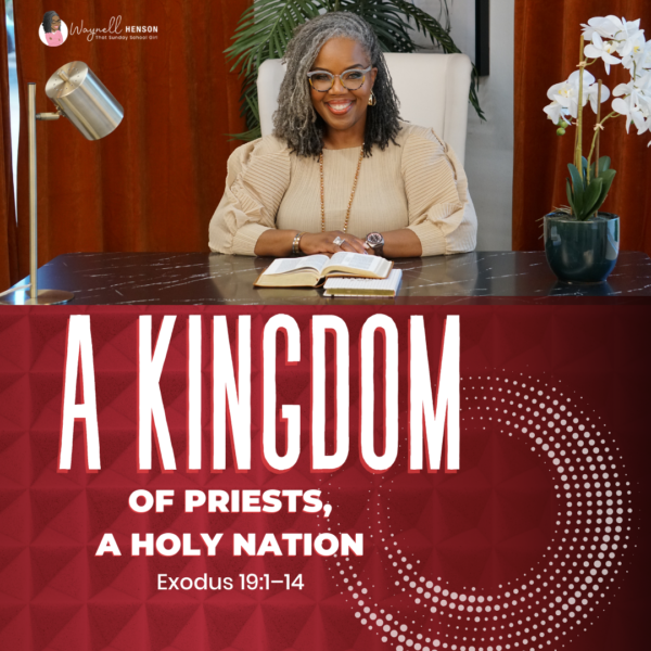 #TSSGNotes – 📚🙌🏽❤️ A Kingdom of Priests, A Holy Nation - March 1, 2025