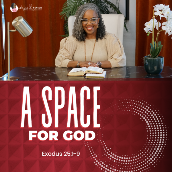 #TSSGNotes – 📚🙌🏽❤️ A Space for God – March 9, 2025