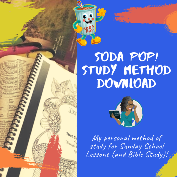 🥤S.O.D.A. P.O.P. Bible Study Tool (Free Download!)