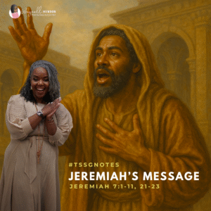 #TSSGNotes –  📚💙🙌🏽 Jeremiah’s Message – October 12, 2025