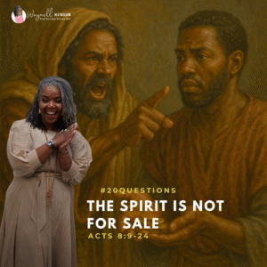 #20Questions COGIC – 2️⃣0️⃣📚💙 The Spirit is Not for Sale – October 5, 2025