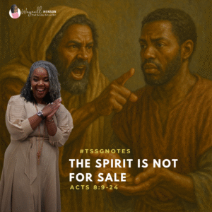 #TSSGNotes COGIC –  📚💙🙌🏽 The Spirit is Not for Sale – October 5, 2025