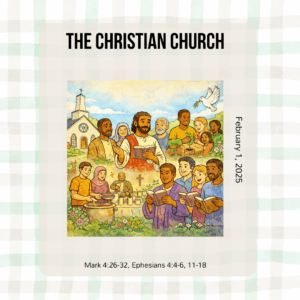 #KidPack – 📚🙌🏽💙 The Christian Church – February 1, 2026