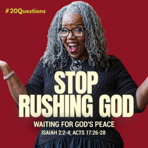 #20Questions – 2️⃣0️⃣📚💙 Waiting for God’s Peace - March 29, 2026