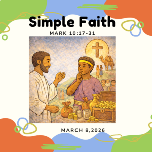 #KidPack – 📚🙌🏽💙 Simple Faith - March 8, 2026