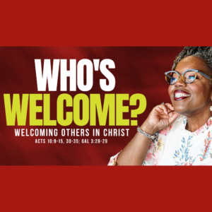 #TSSGNotes – 📚💙🙌🏽 Welcoming Others in Christ - March 22, 2026