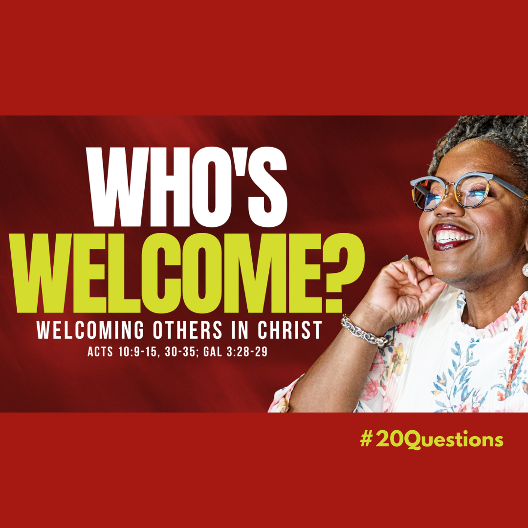 #20Questions – 2️⃣0️⃣📚💙 Welcoming Others in Christ – March 22, 2026